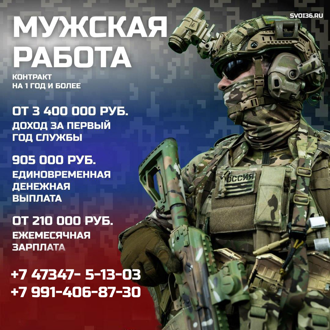 Военная служба по контракту.